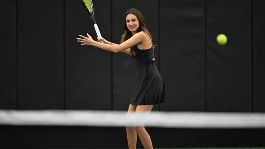 Players playing tennis